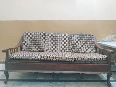 Wooden Sofa set