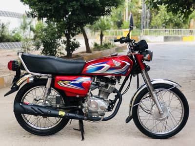 Honda CG-125 (Model 2022) Antique Bike