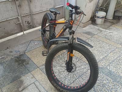 profox fight heavy duty bicycle and fat tyres