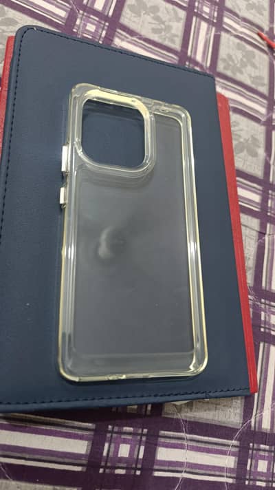 Redmi Note 13 pro 4g Transparent Cover premium