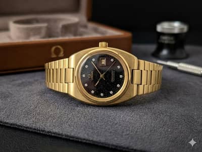 Vintage Omega Seamaster Automatic Gold - Diamond Dial (Urgent Sale)