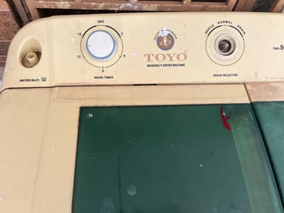 Toyo washing and drying
