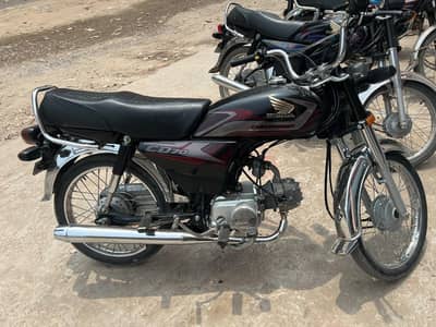 Honda CD70 unregistered
