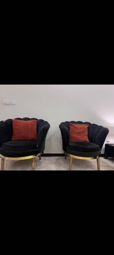 2 used bedroom  chairs
