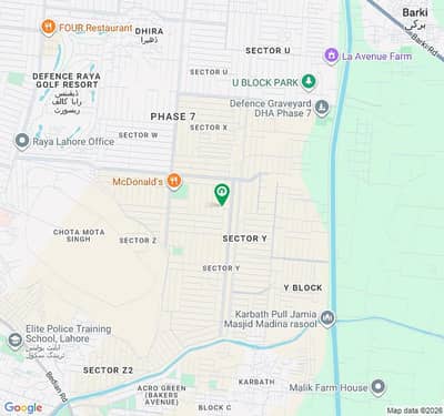 Plot No- 334 Block Y - 1 Kanal Top Location in Phase 7 DHA Lahore For Urgent Sale