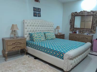King Side bed with dressing table