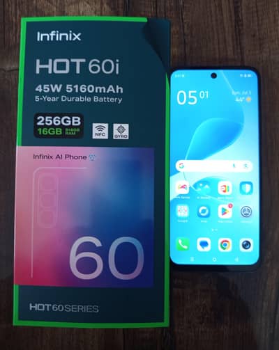 Infinix Hot 60i , 8/256 GB