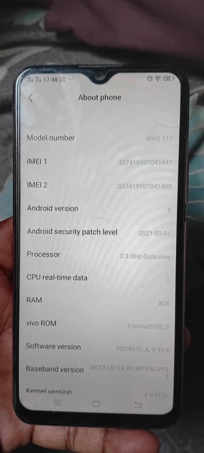 Vivo Y17