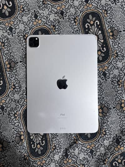 Apple iPad Pro M1 11" 256GB Silver | Box + Original Charger