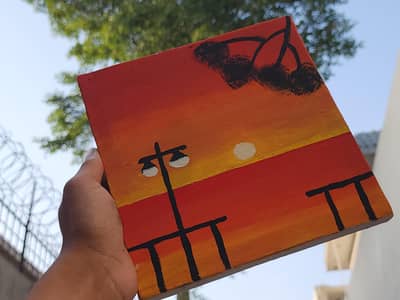 Sunset Beautiful Art