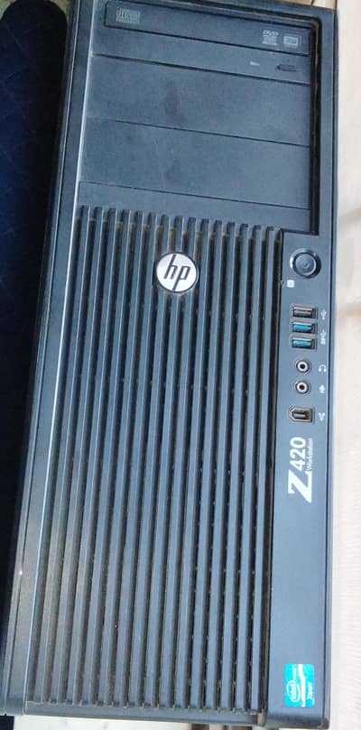 HP Z420 workstation price 25000 Kam ho Gai gi