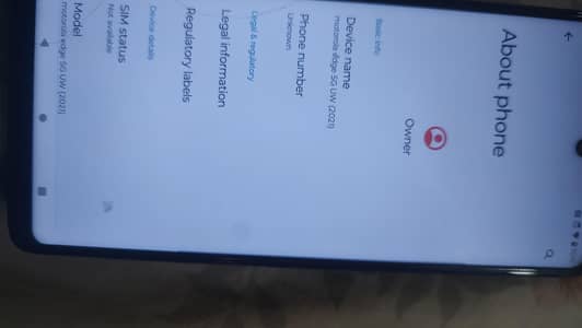 Motorola Edge 5g 2021