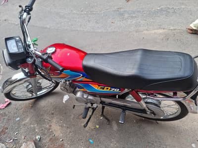 CD 70 New bike