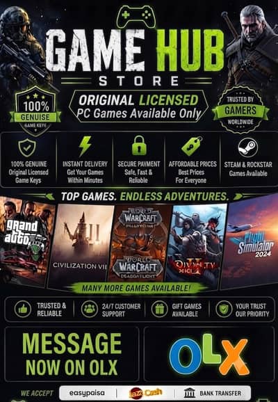 PC games Steam available games