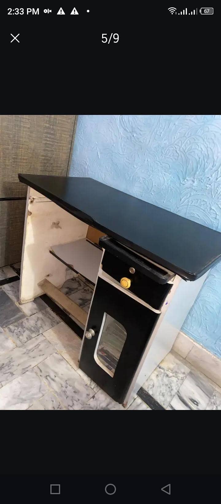 مضبوط اسٹڈی ٹیبل اور گھومنے والی آرام دہ کرسی – مناسب قیمت پر دستیاب 0