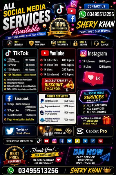 social media services available