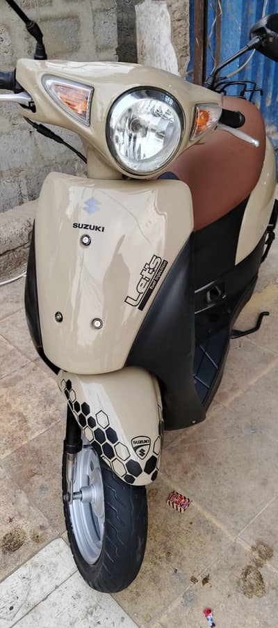 SUZUKI SCOOTY LET'S 49CC SELF START