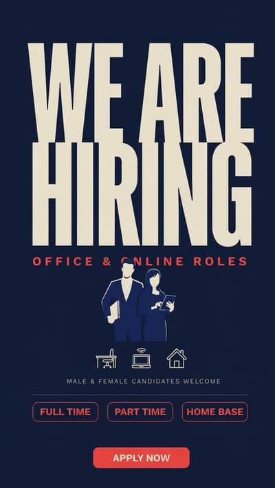 Career Opportunities Available
