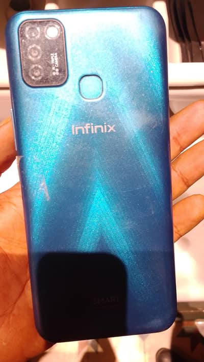 Infinix smart 6 condition 10 by 10 ha srf gr ka leya use keya ha