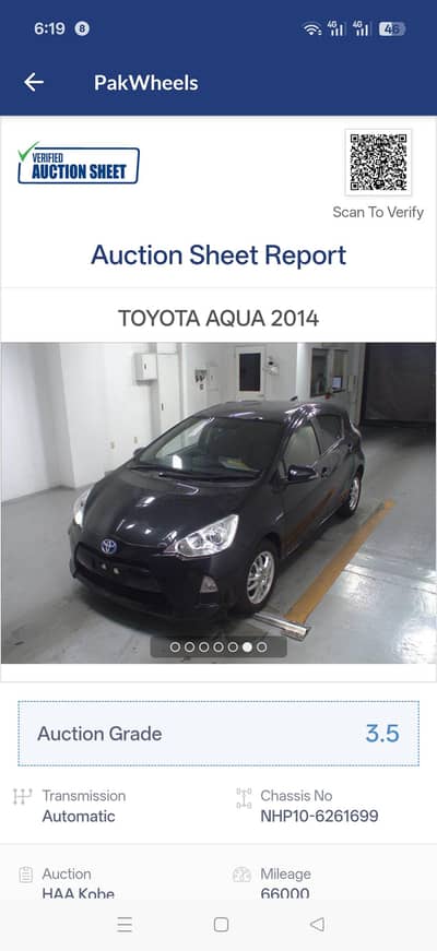 Toyota Aqua 2018