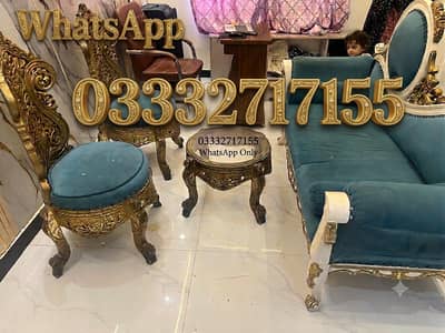 Luxury Sofa Set for Sale - 1 Settee, 1 Table, 2 Chairs