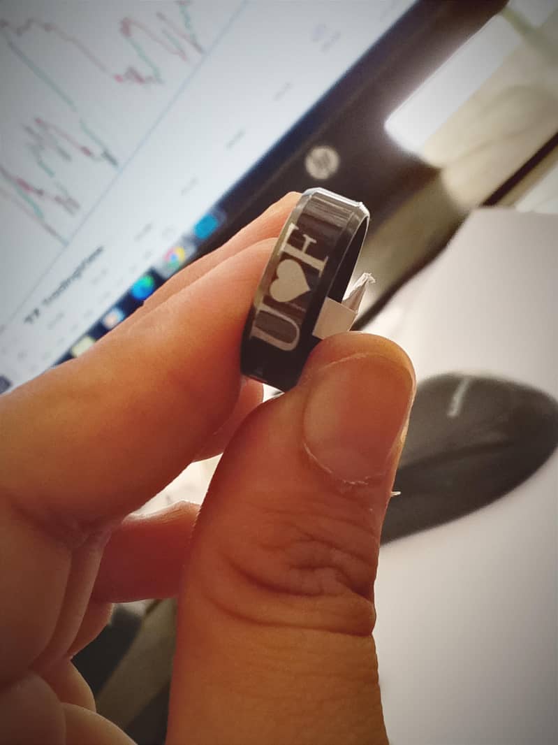 Coustomize name ring 1