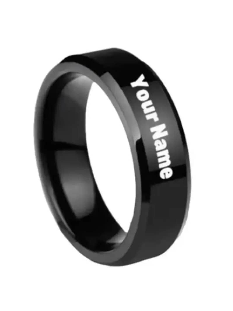 Coustomize name ring 2