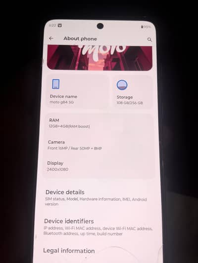 Motorola Moto G84