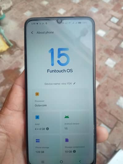 Vivo Y04 full box hy