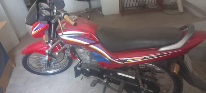 Honda CG 125  dream model colour
