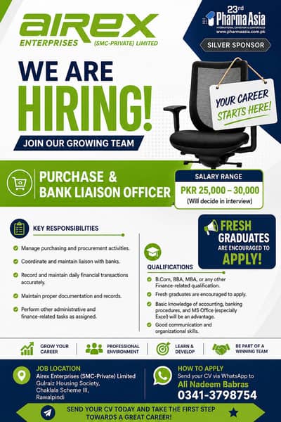 Procurement and Bank Liaison Officer