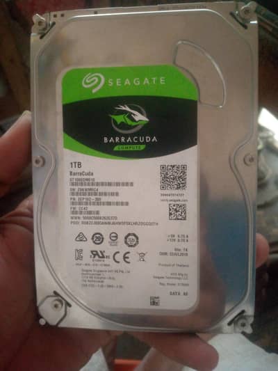 1TB HHD hard disk health  500gb 100