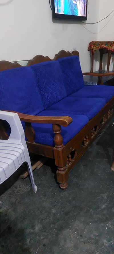 1 1 3 sofa set. taali wood