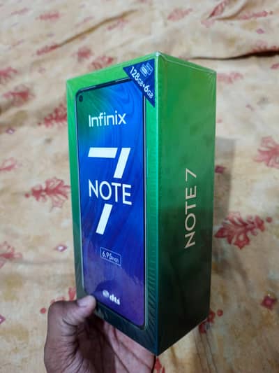INFINIX NOTE 7 With Box / Orginal Charger