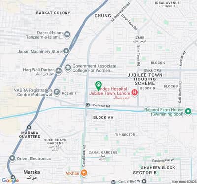 7 marla corner plot facing Park for sale