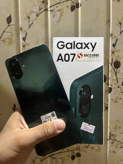 Samsung Mobile A07 4+4/128 10by10 with box cable
