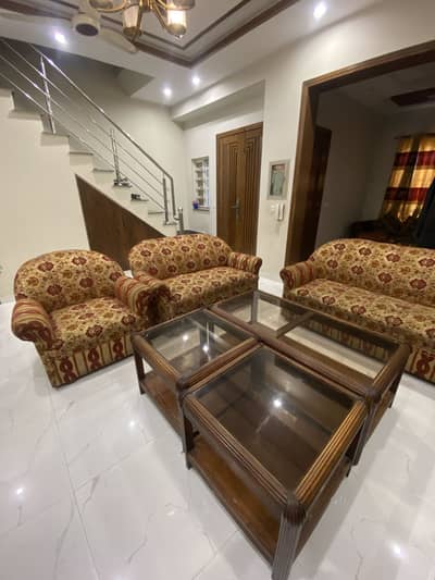 Sofa Set With Tables