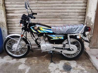 honda cg 125 black 2026 model urgent for sell
