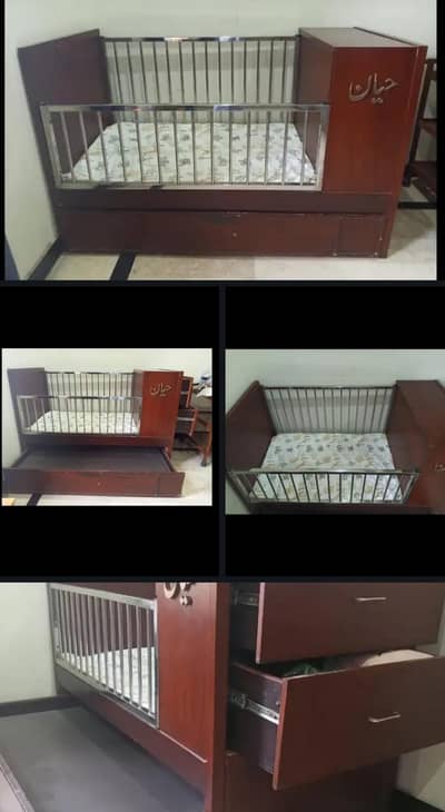kids bed with draws