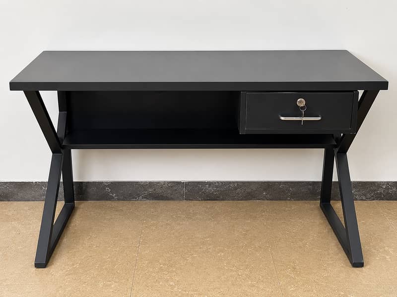 4x2 ft Study/Computer Table with Drawer & Shelf 0