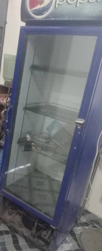 Pepsi Glass Door chillar Fridge For Sale