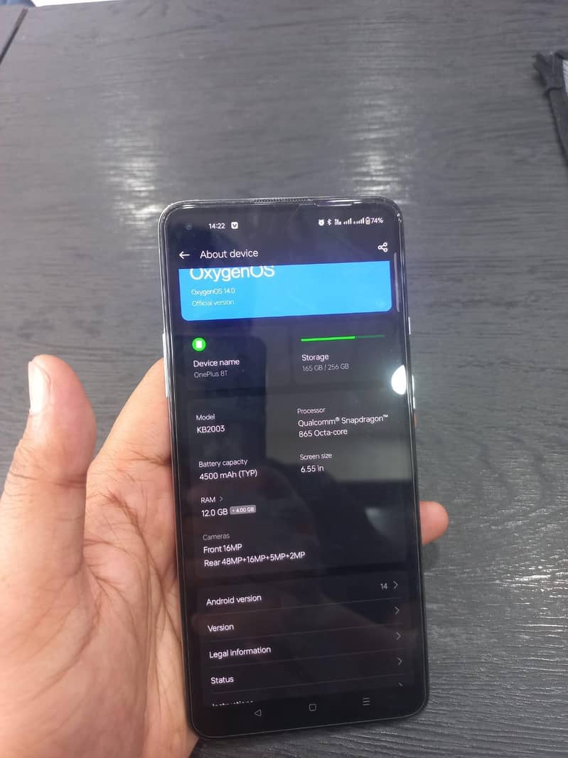 One Plus 8t 1