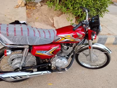 Honda 125 2025  Karachi number