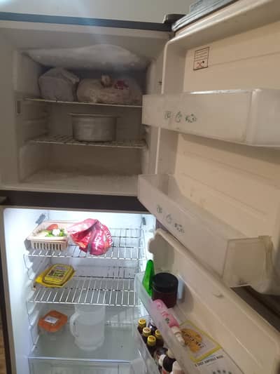 Haier fridge for sale slightly used best condition