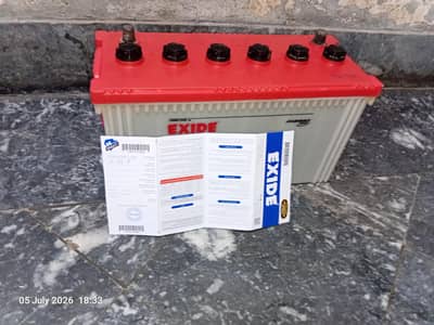Exide hp 150 DEEP CYCLE HEAVY 12V 100AM battery for sale warranty Expe