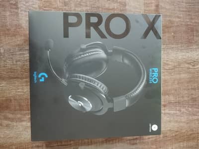 Logitech Pro X Wireless Headphones ll Brand New Open Box Isb/Rwp
