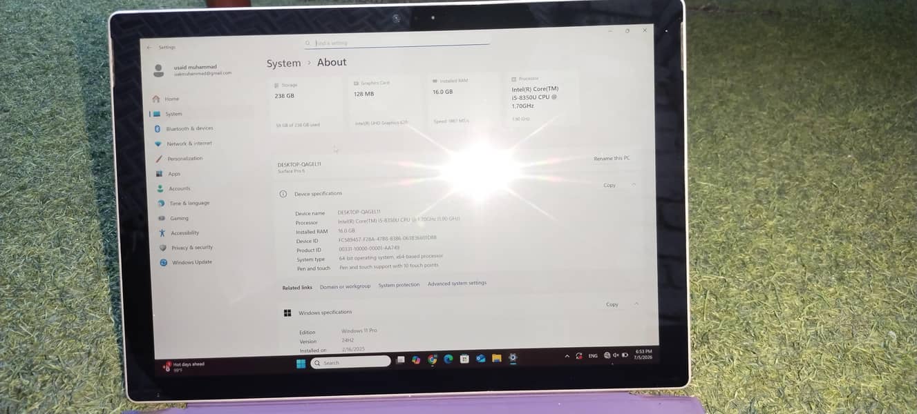 window surface book 1