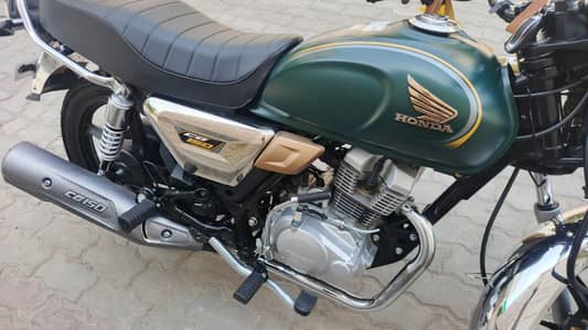 HONDA CG 150 Matt Green Special edition