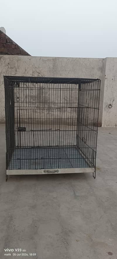 folding iron cage use main hai
