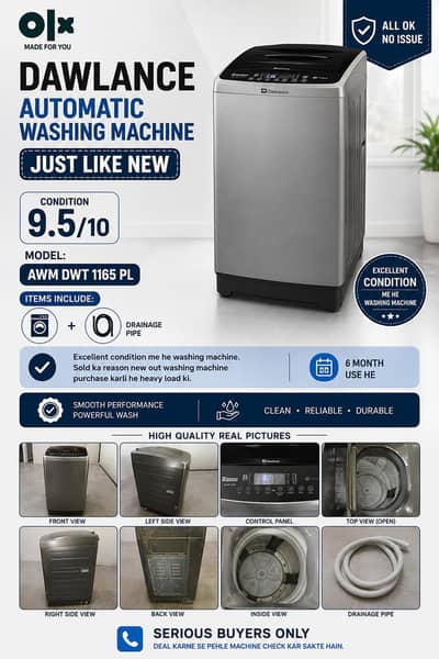 Dawlance AWM DWT 1165 PL